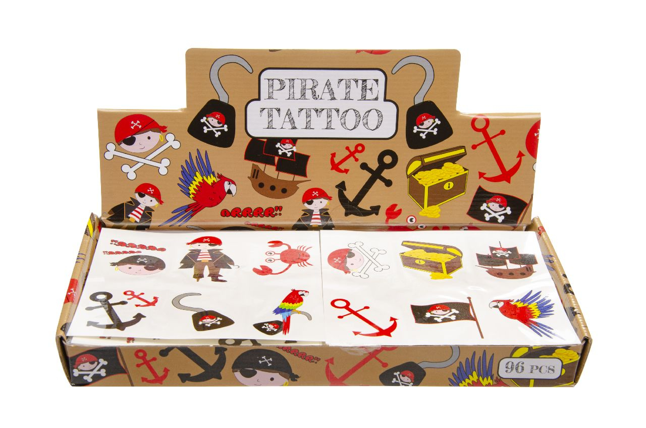 Tatuering pirat 6-p