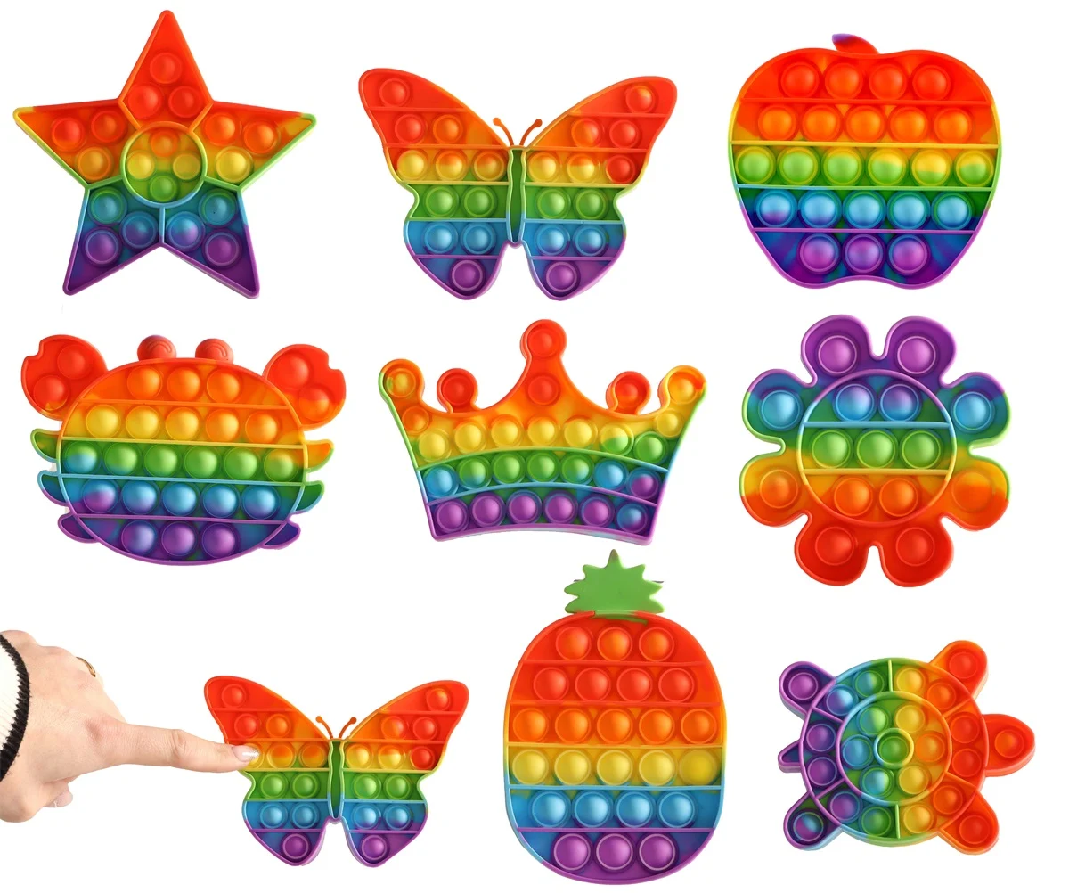 ..Pop It Rainbow 12cm