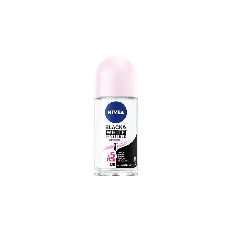 Nivea Deo 50ml Dam Black & White