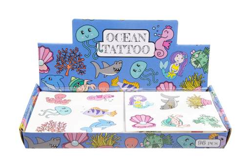 Tatuering Sea Animals 6-p