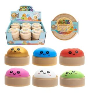 Squishy Dumplings 90mm Enfärgad   (Inkommer V.20)