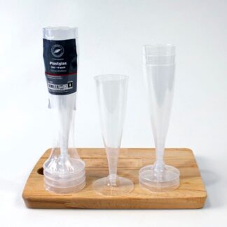 Champagneglas 133ml 4-p Flergångs