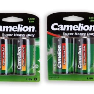 Camelion Batteri D 2-p   (INKOMMER MITTEN OKTOBER)